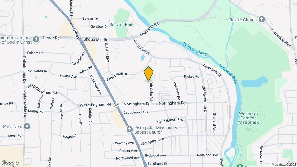 4355 Fair Oaks Rd Map and Location Details