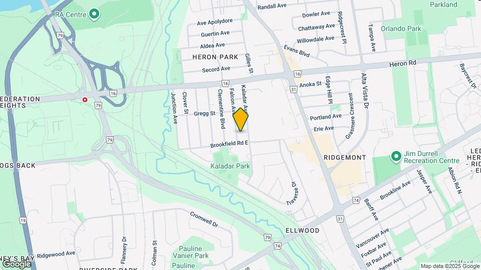 2495 Falcon Ave Map and Location Details