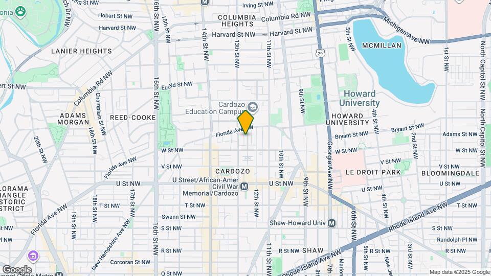 2232 12th Pl NW Map and Location Details