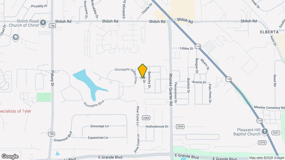 5707 Andover Dr Map and Location Details