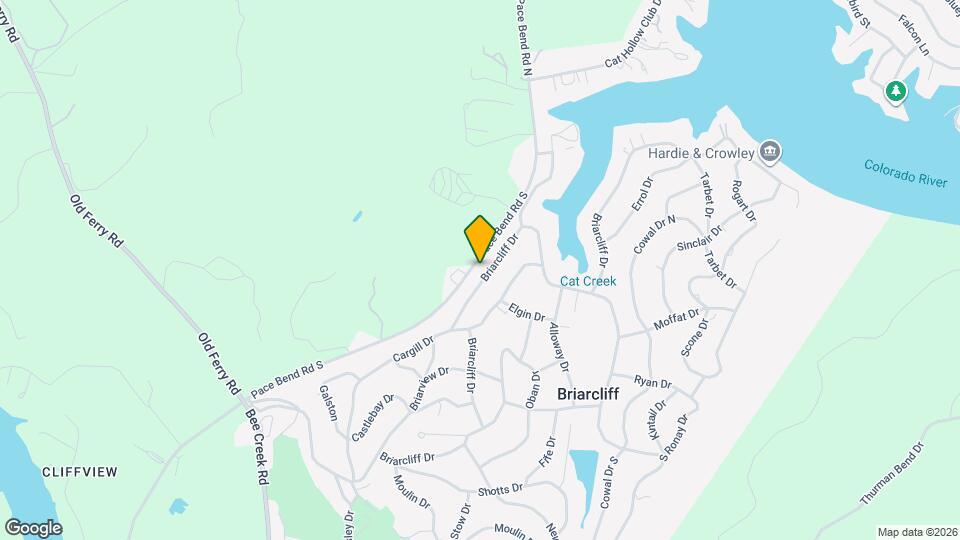 22218 Briarcliff Dr Map and Location Details
