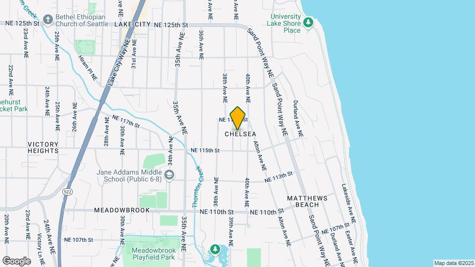 11534 39th Ave NE Map and Location Details