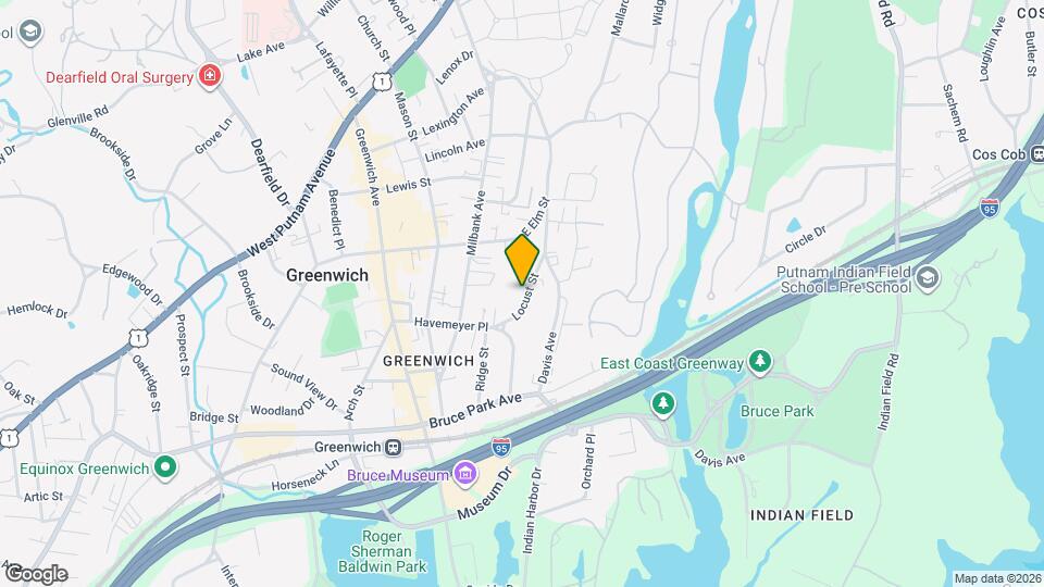 36 Locust St Mapa y Detalles de la Ubicación