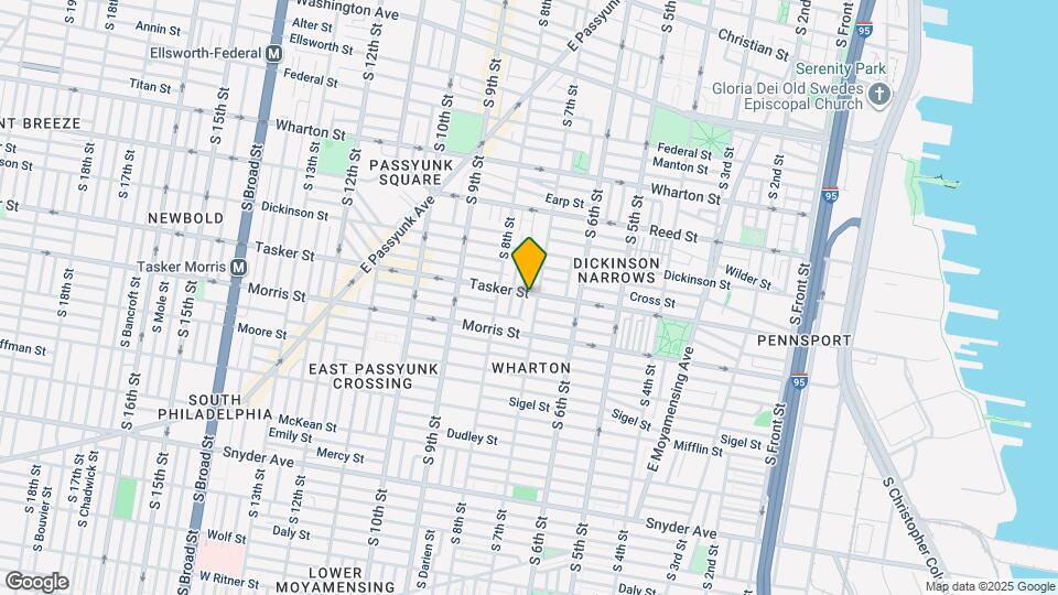 708 Tasker St Map and Location Details