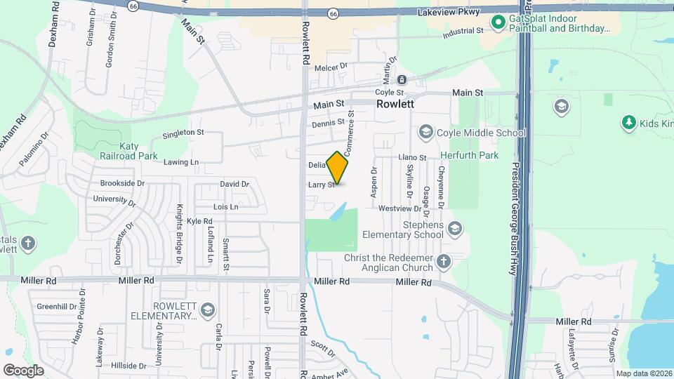 3702 Larry St Map and Location Details