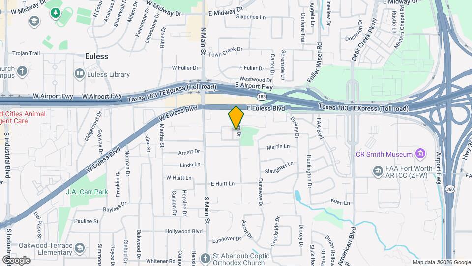 207 Colonial Ln Map and Location Details