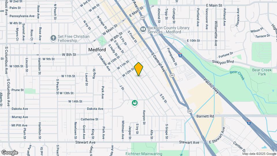 530 S Grape St Map and Location Details