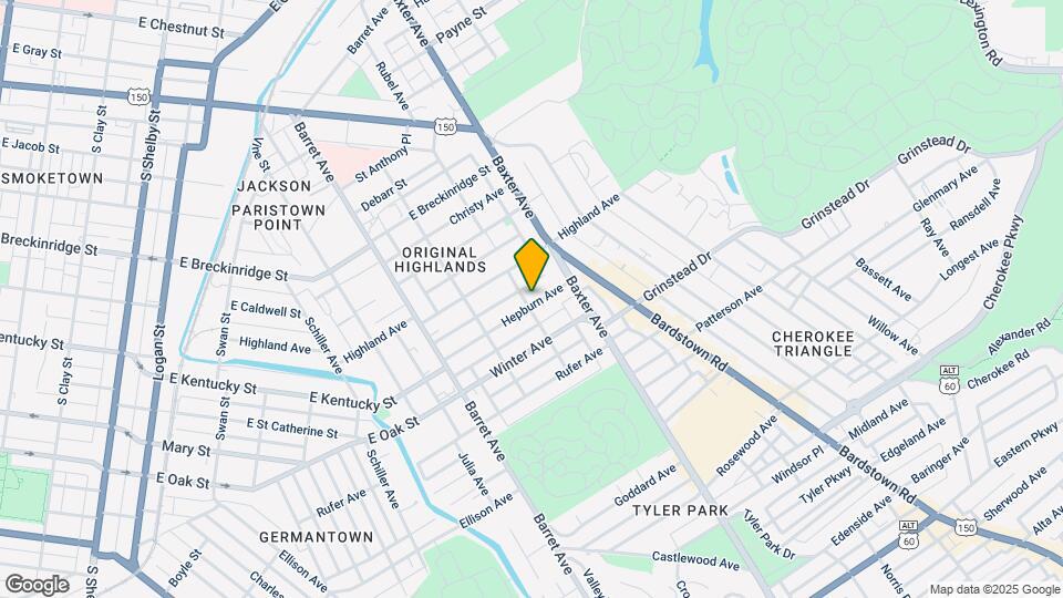 1501 Hepburn Ave Mapa y Detalles de la Ubicación