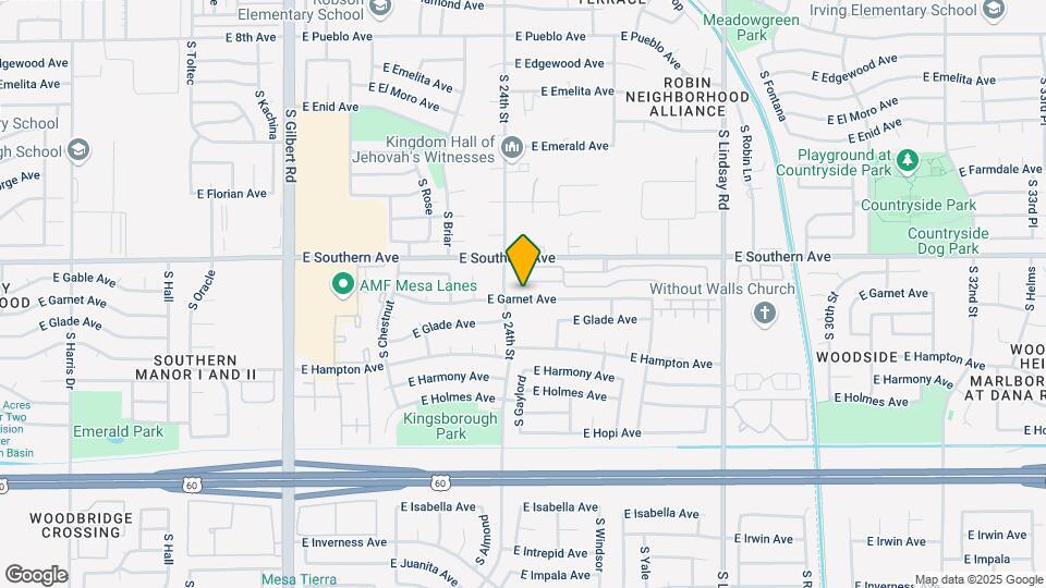 2420 E Garnet Ave Map and Location Details