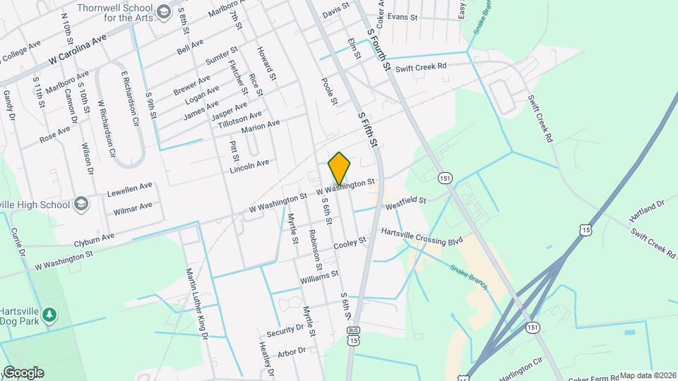 133 W Washington St Map and Location Details