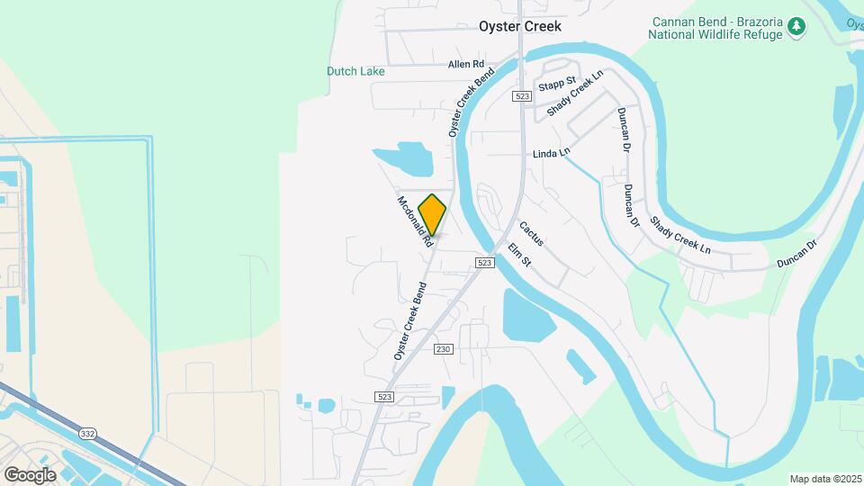 2515 Oyster Creek Bend Mapa y Detalles de la Ubicación