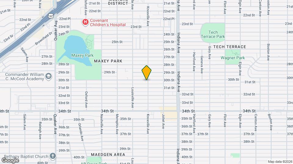 3601 30th St Map and Location Details