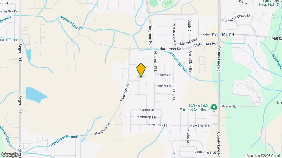 200 Brighton Park Way Map and Location Details