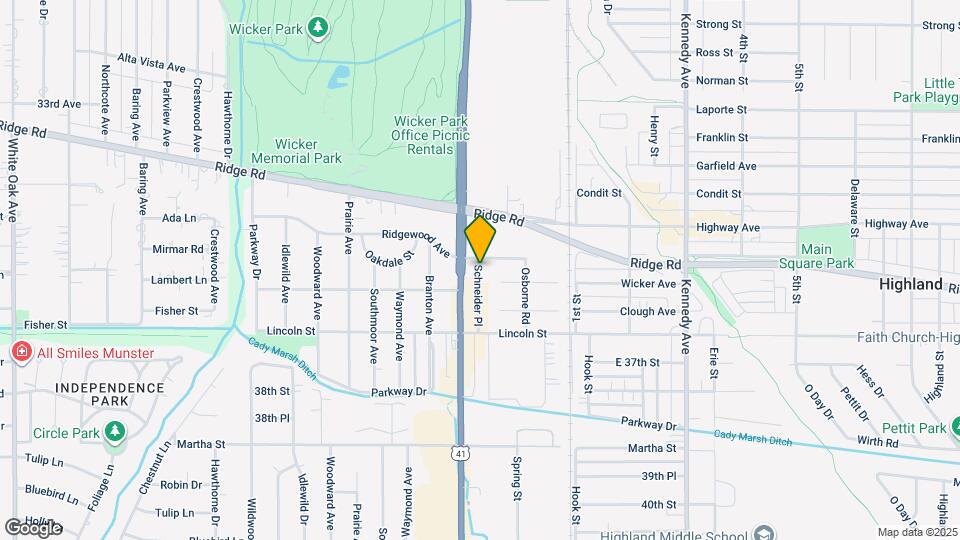 8811 Schneider Ave, Unit 23 Map and Location Details