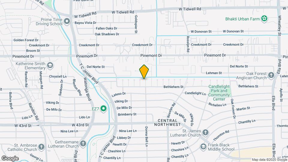 4415 Donna Bell Ln Map and Location Details