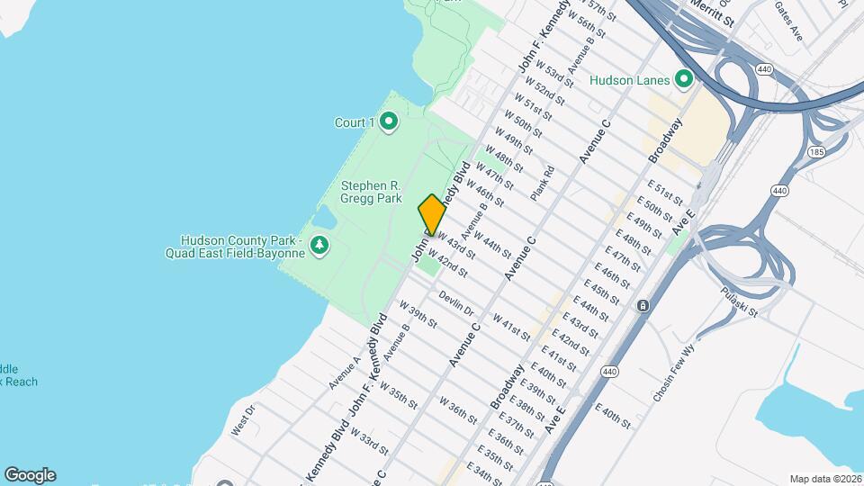 1020 John F. Kennedy Blvd Map and Location Details