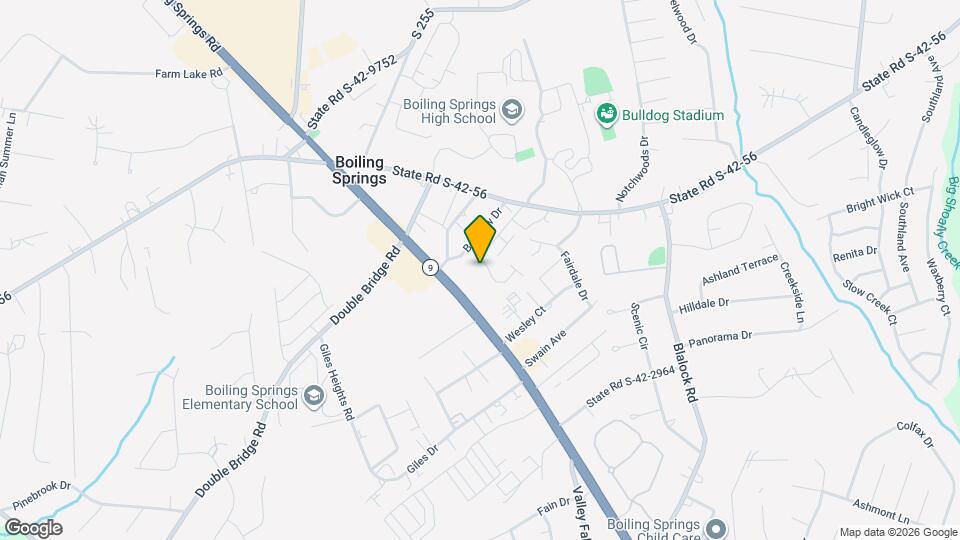 220 Outlook Dr Map and Location Details