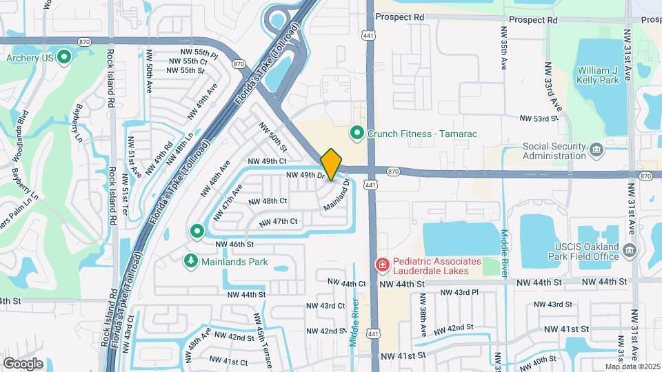 4903 NW 42nd Ave Map and Location Details