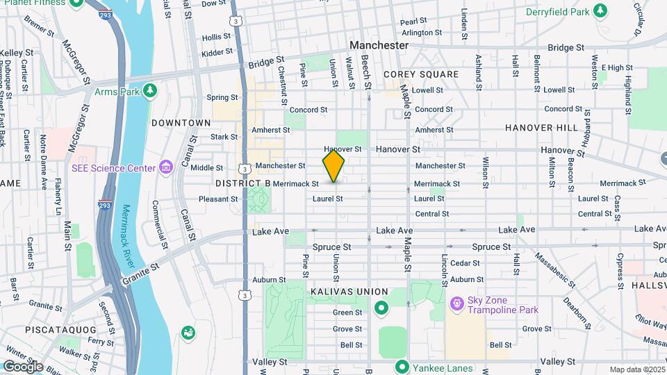 207 Merrimack St Mapa y Detalles de la Ubicación
