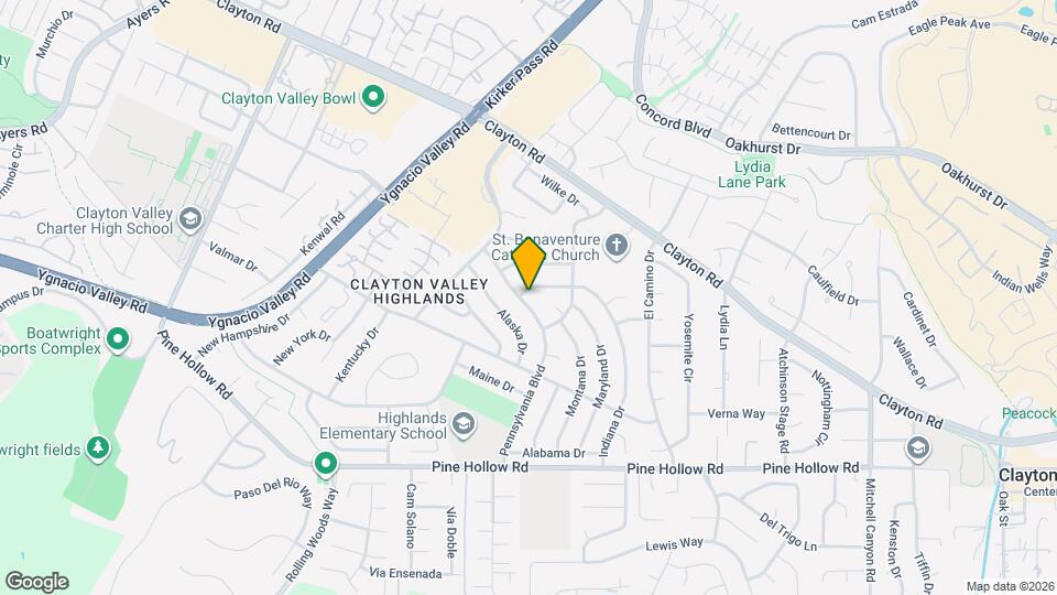 5515 Pennsylvania Blvd Map and Location Details