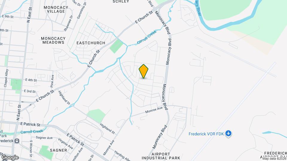 856 Amity St Map and Location Details