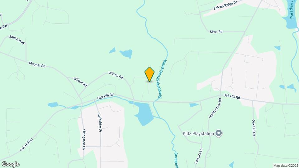 165 Fields Creek Way Map and Location Details