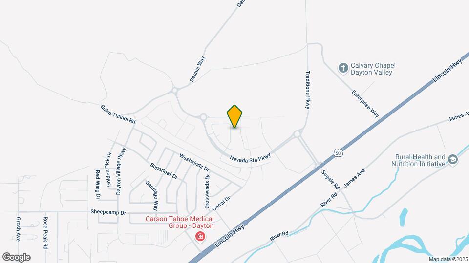 850 Schell Creek Dr Map and Location Details