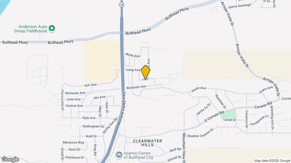 1842 Gem St Map and Location Details