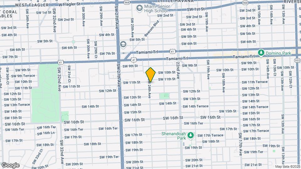 1151 SW 24th Ave-Unit -A Map and Location Details