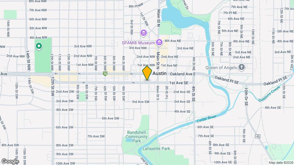 206 1st Ave SW Map and Location Details