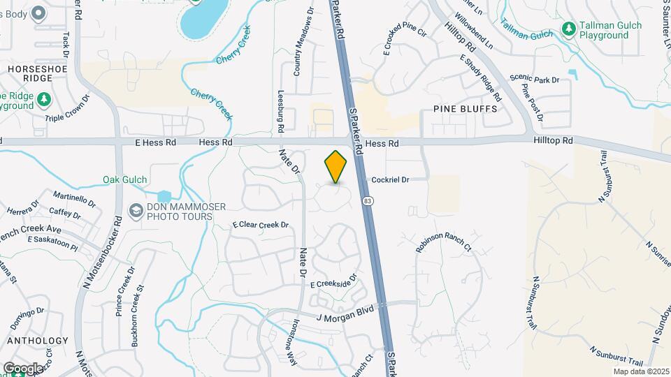 12421 S Hollow Creek Ct Map and Location Details