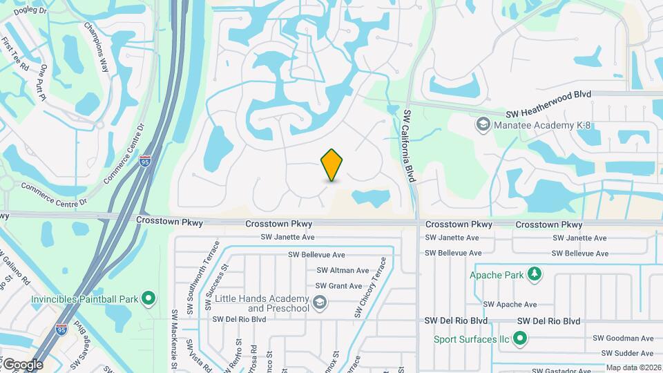 677 SW Andros Cir Map and Location Details