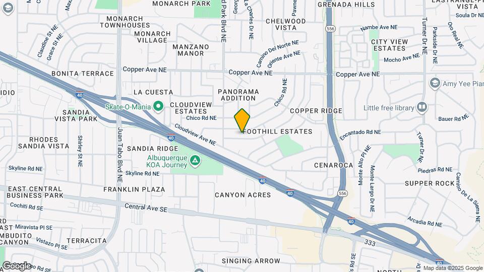 12809 Mountain View Ave NE Map and Location Details