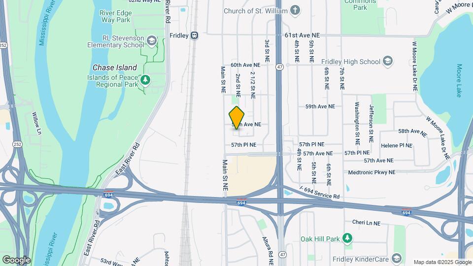 5770 2nd St NE Map and Location Details
