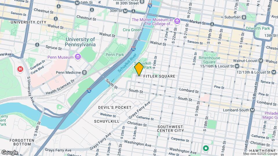 2515 Waverly St Map and Location Details