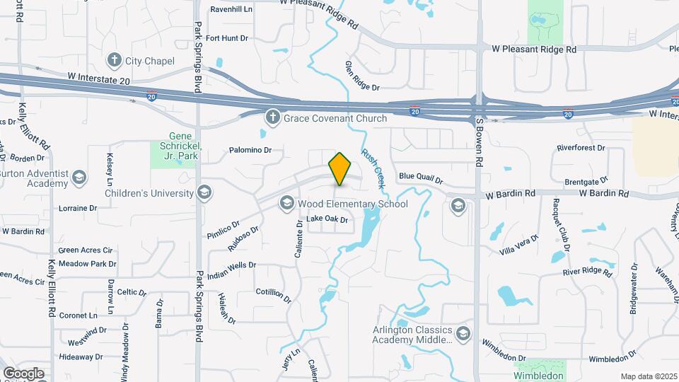 4611 Oak Club Dr Map and Location Details