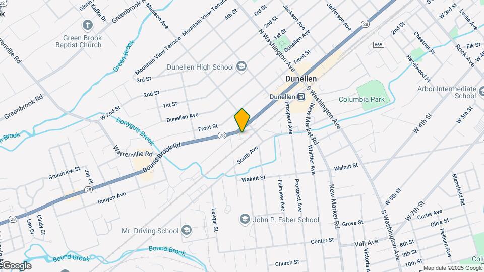 515 Bound Brook Rd Map and Location Details