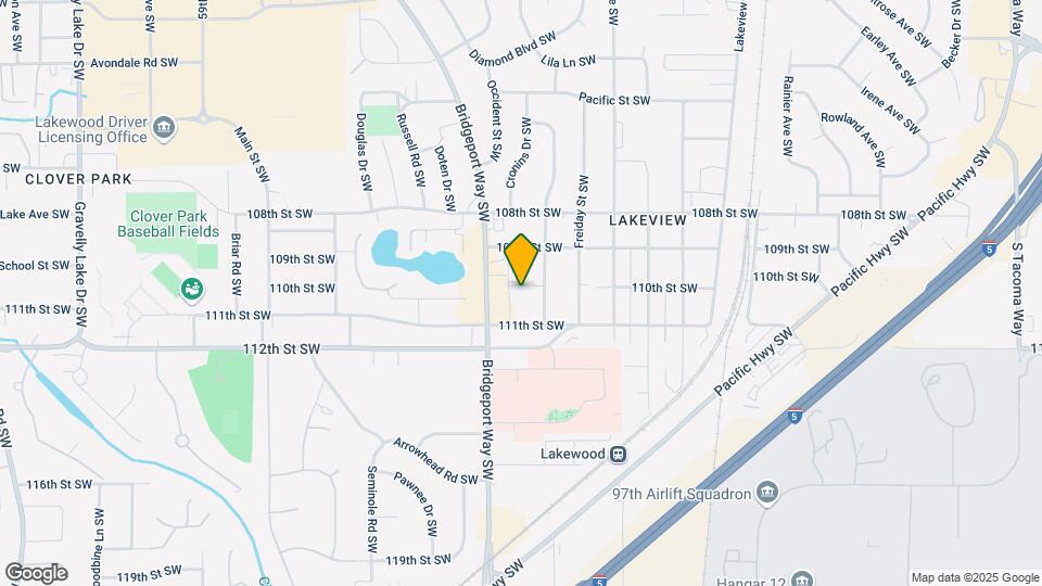 11001 Occident St SW Mapa y Detalles de la Ubicación