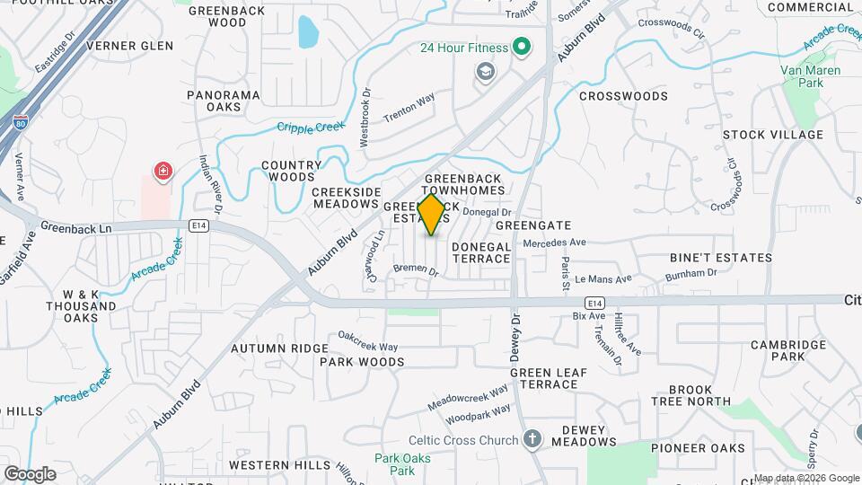 6245 Longford Dr Map and Location Details