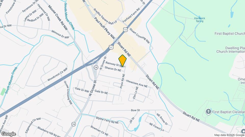 250 Ramsey St NE Map and Location Details