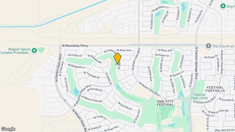 20540 N 268th Dr Map and Location Details