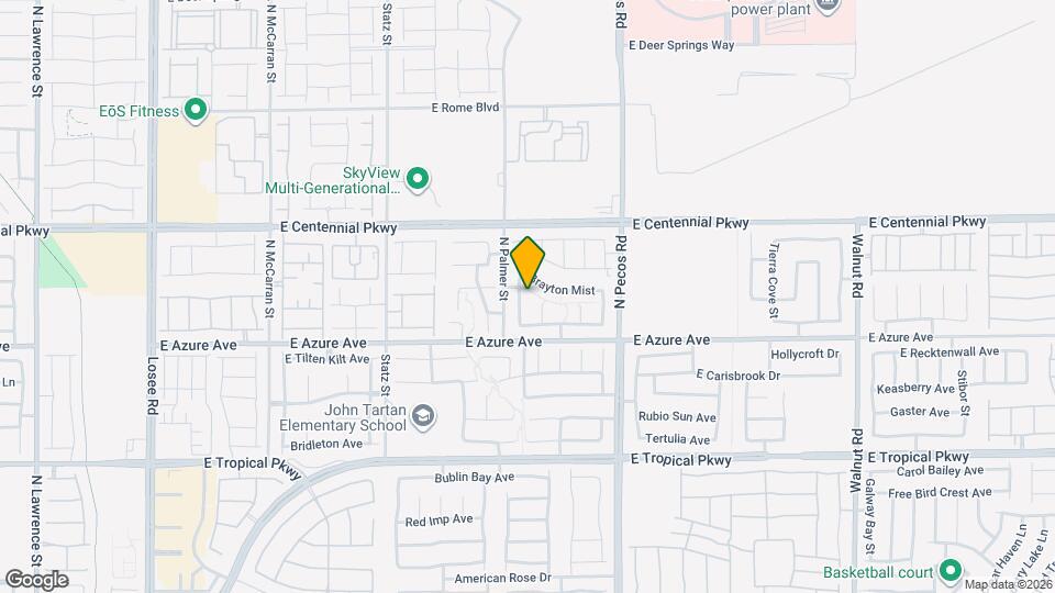 6244 Mercer Valley St Map and Location Details