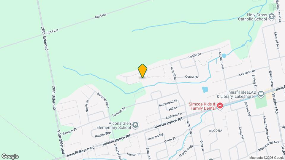 2271 Whitewood Cres Map and Location Details