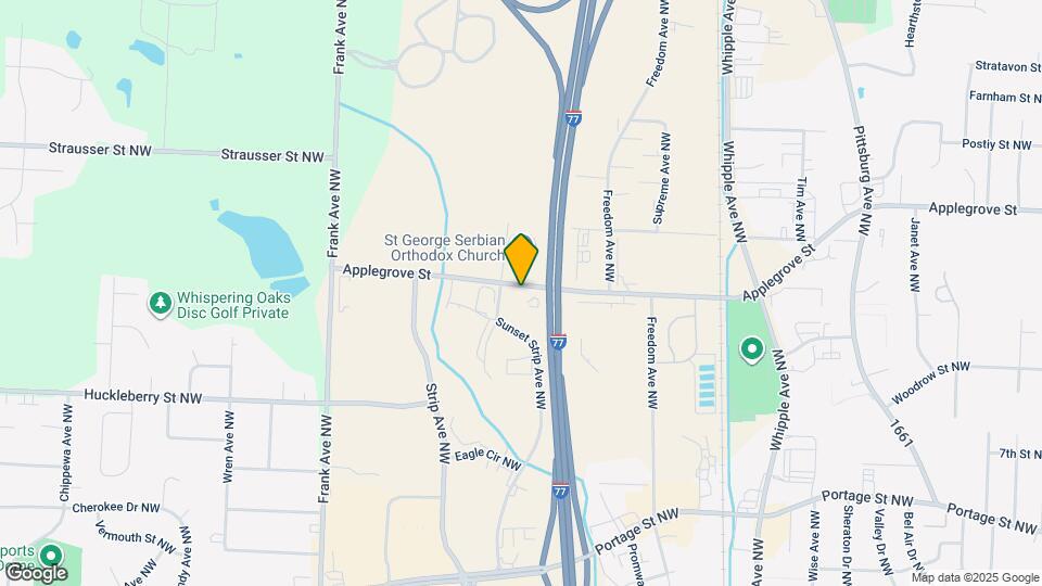 4640 Applegrove St NW Map and Location Details