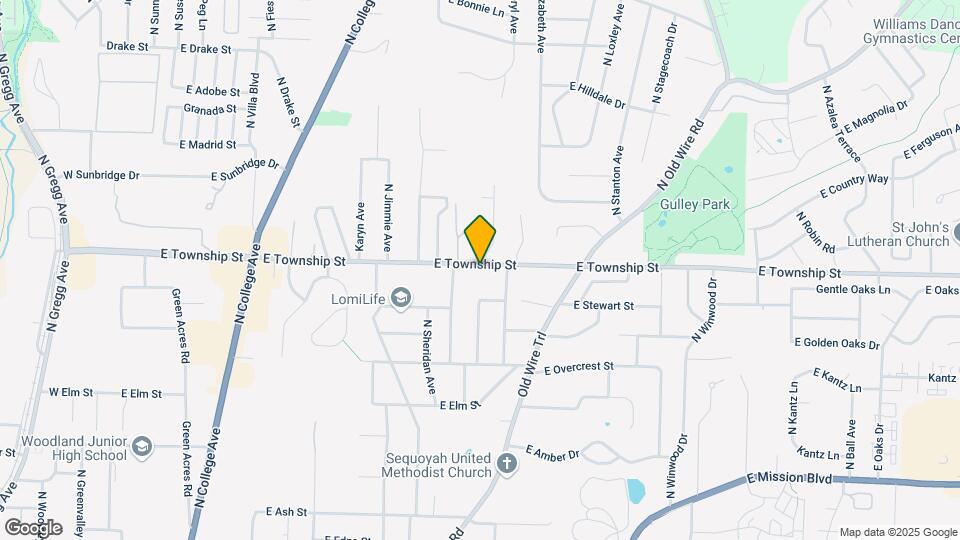1137 E Township St Map and Location Details