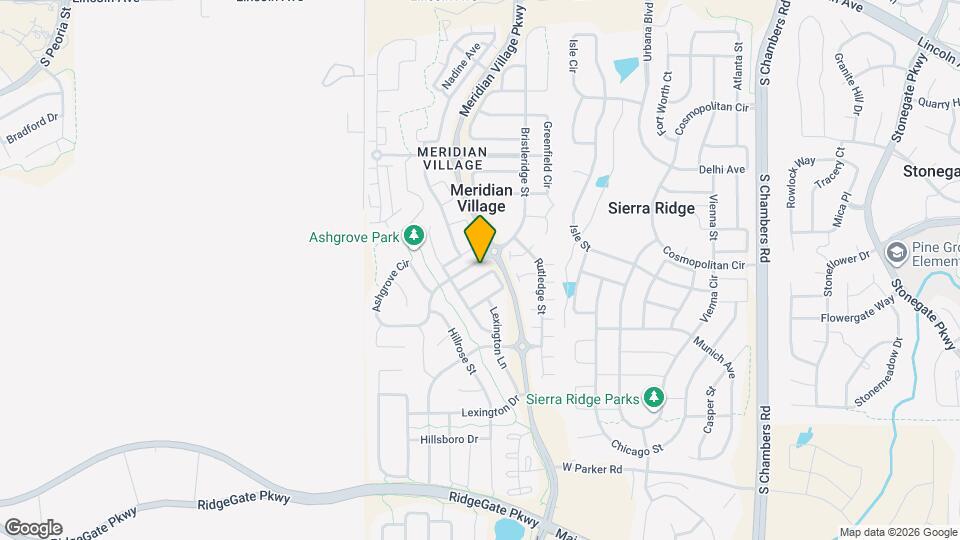 14110 Sierra Ridge Cir Map and Location Details