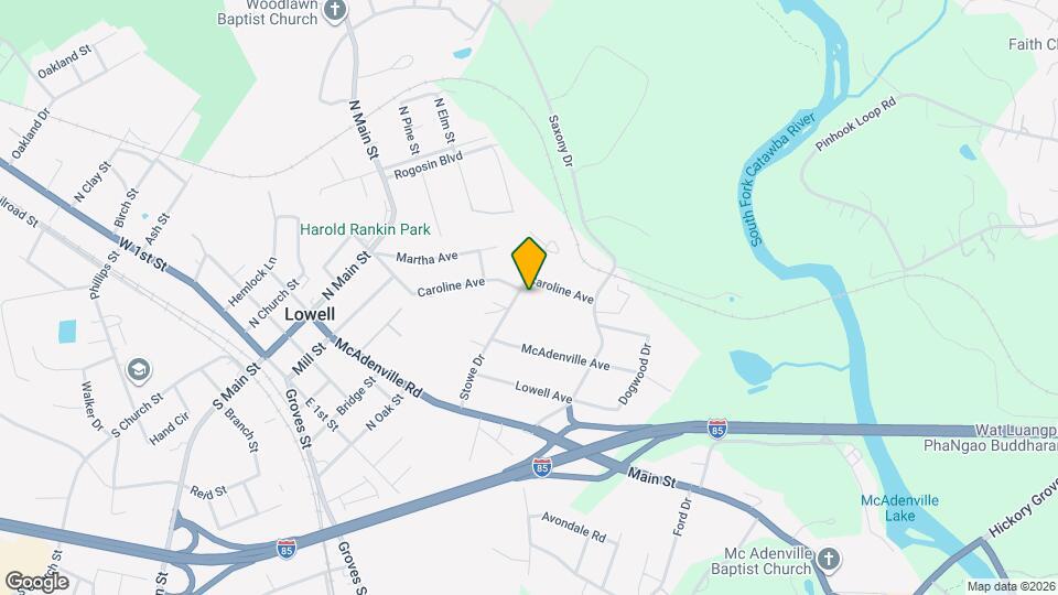 710 Stowe Dr Mapa y Detalles de la Ubicación