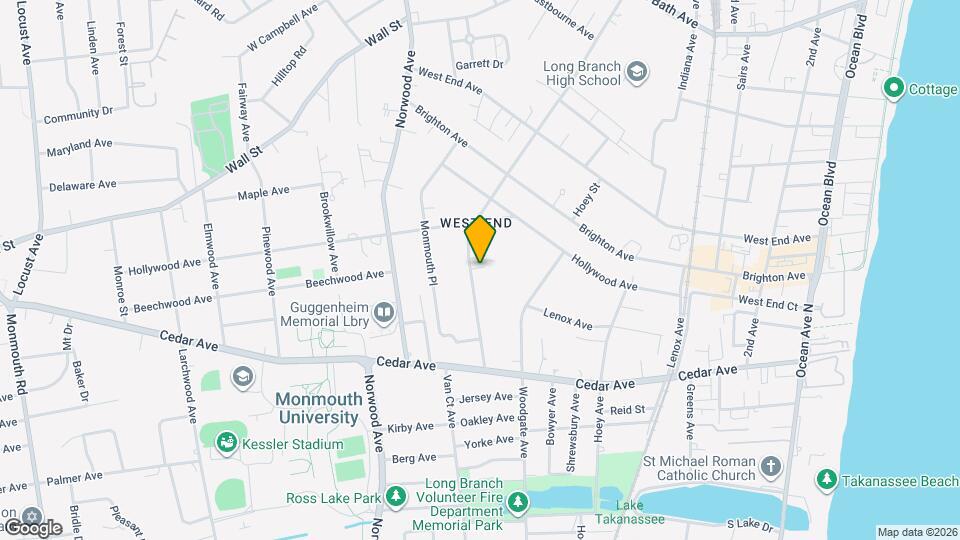 655 Westwood Ave Map and Location Details