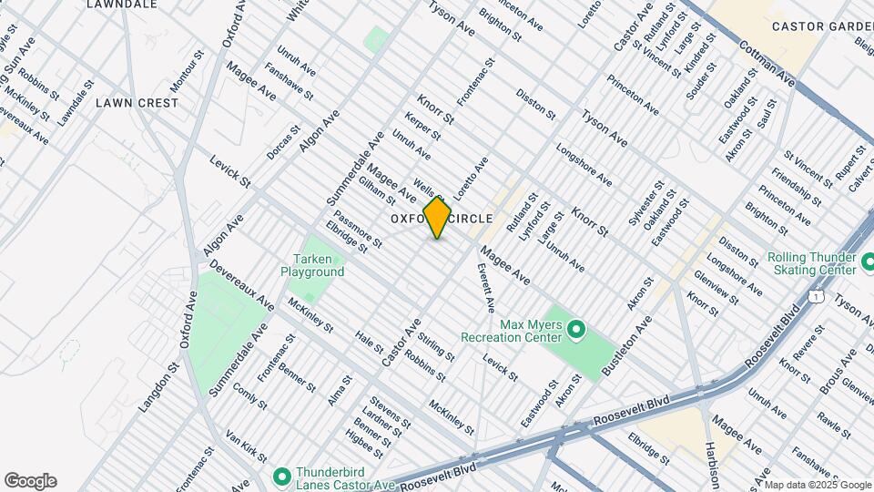 1413 Greeby St Mapa y Detalles de la Ubicación