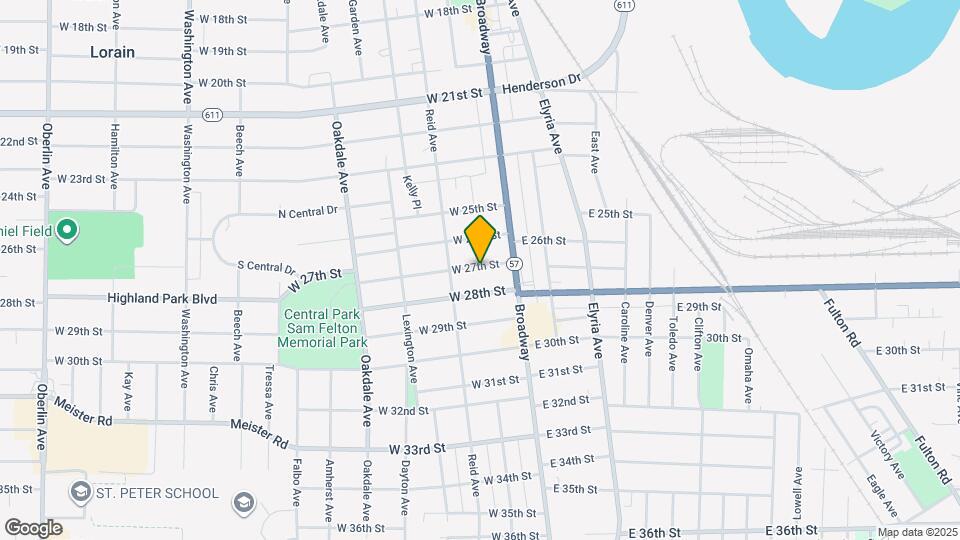 129 W 27th St Map and Location Details